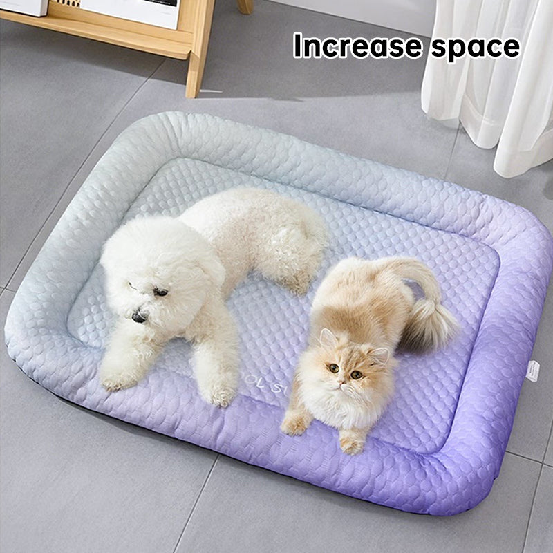 CoolRest — Ice Silk Cooling Mat for Dogs & Cats