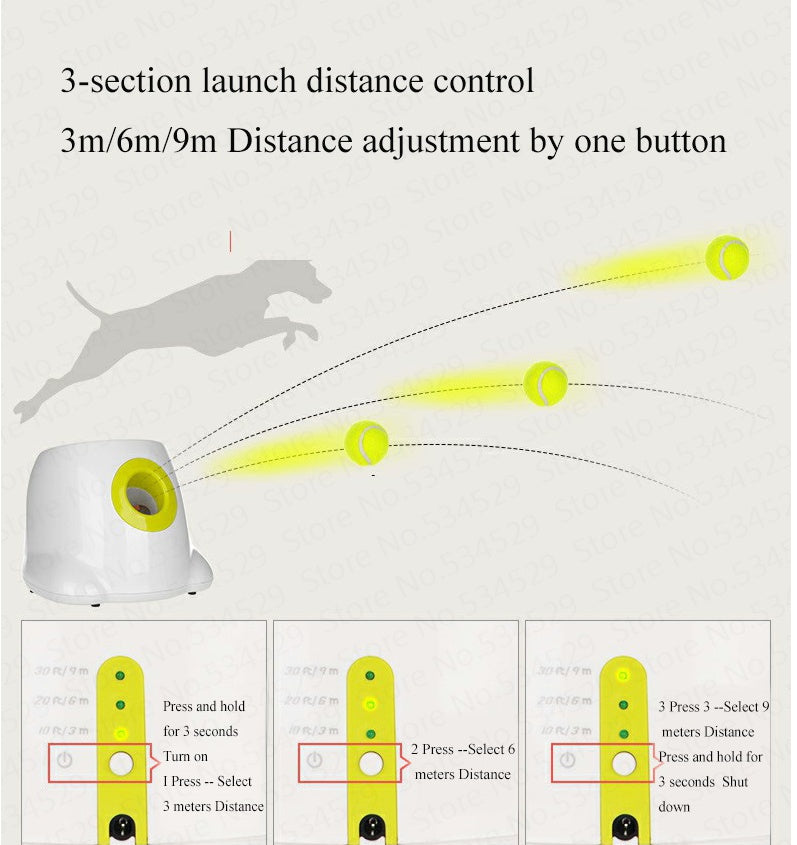 BallLauncher distance settings