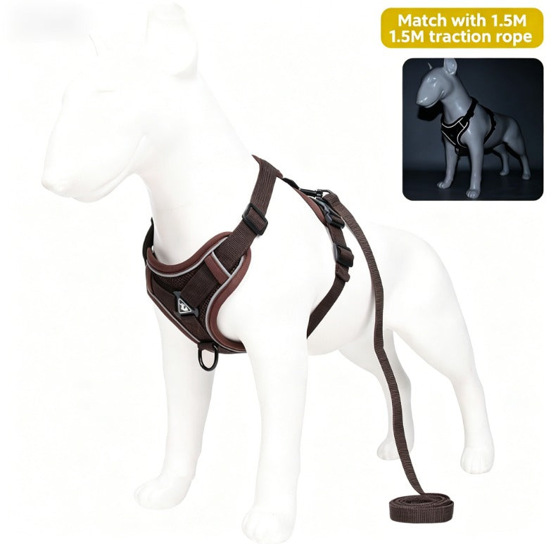 StepSafe — Reflective Breathable Cat & Dog Harness