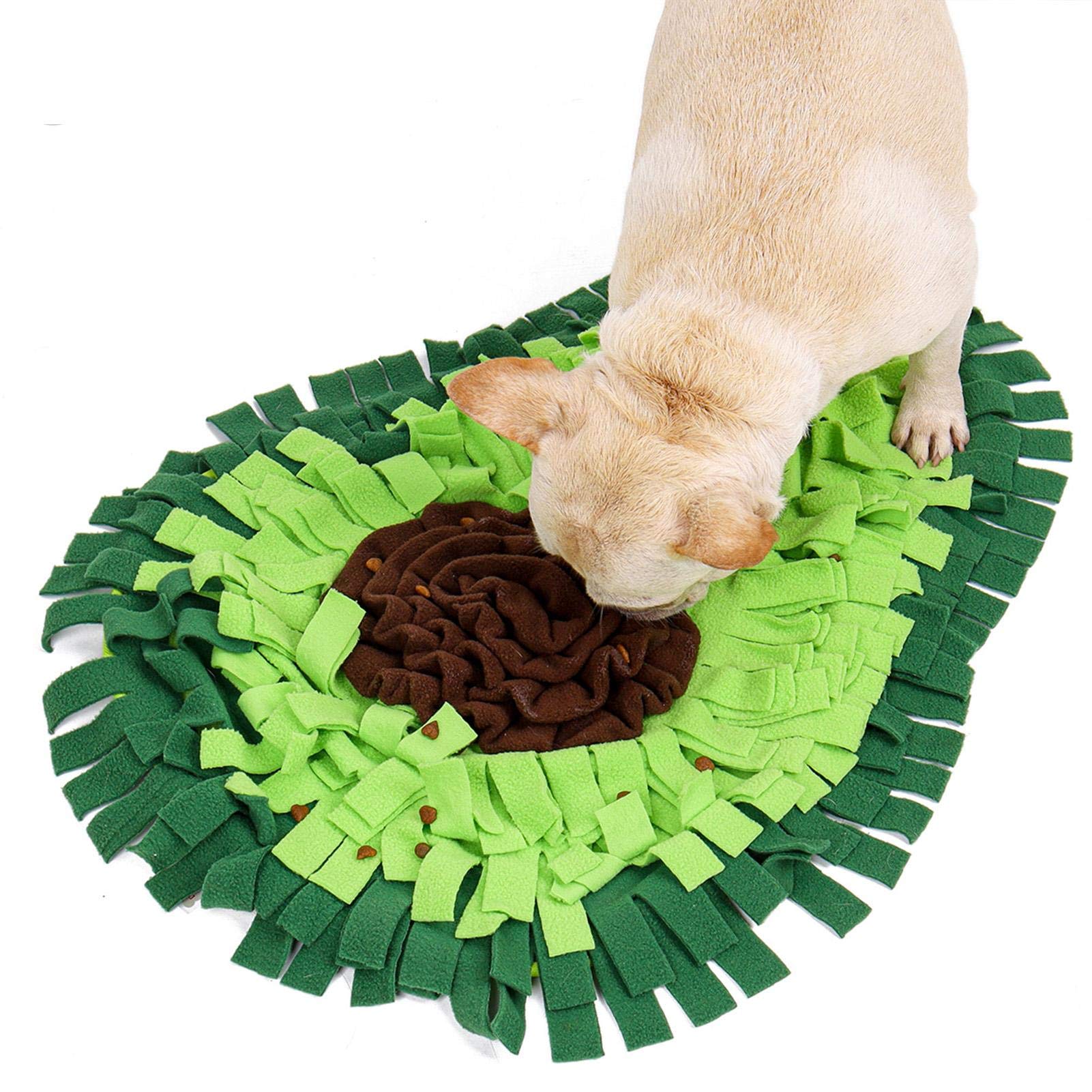 SmartSniff Snuffle Mat - dog using it