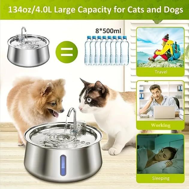 AquaFlow Pro Pet Water Fountain - view 4