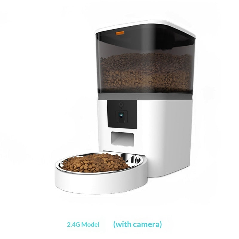 PetCam Auto Feeder - White with camera