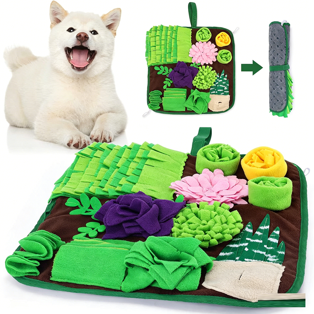 SniffGrid — Enrichment Snuffle & Slow Feeder Mat