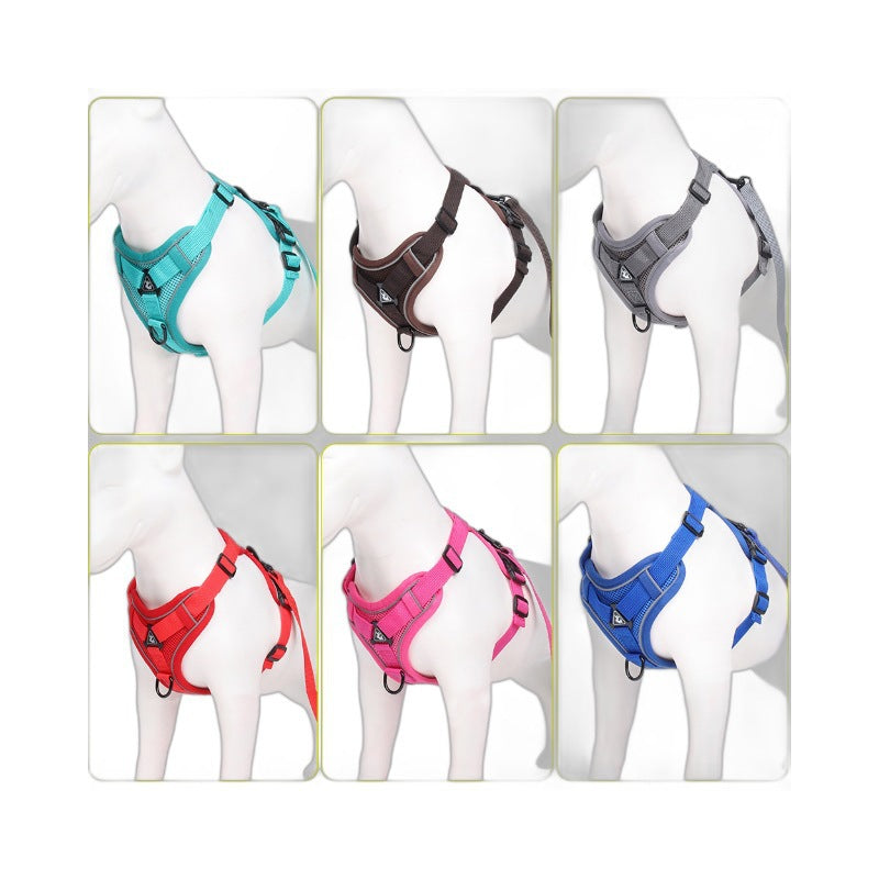 StepSafe — Reflective Breathable Cat & Dog Harness