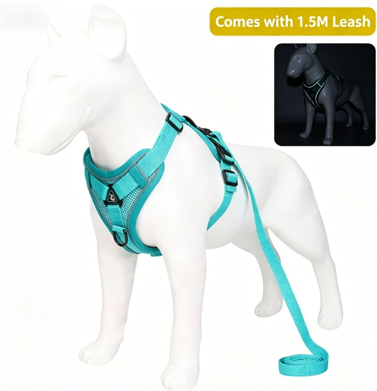 StepSafe — Reflective Breathable Cat & Dog Harness
