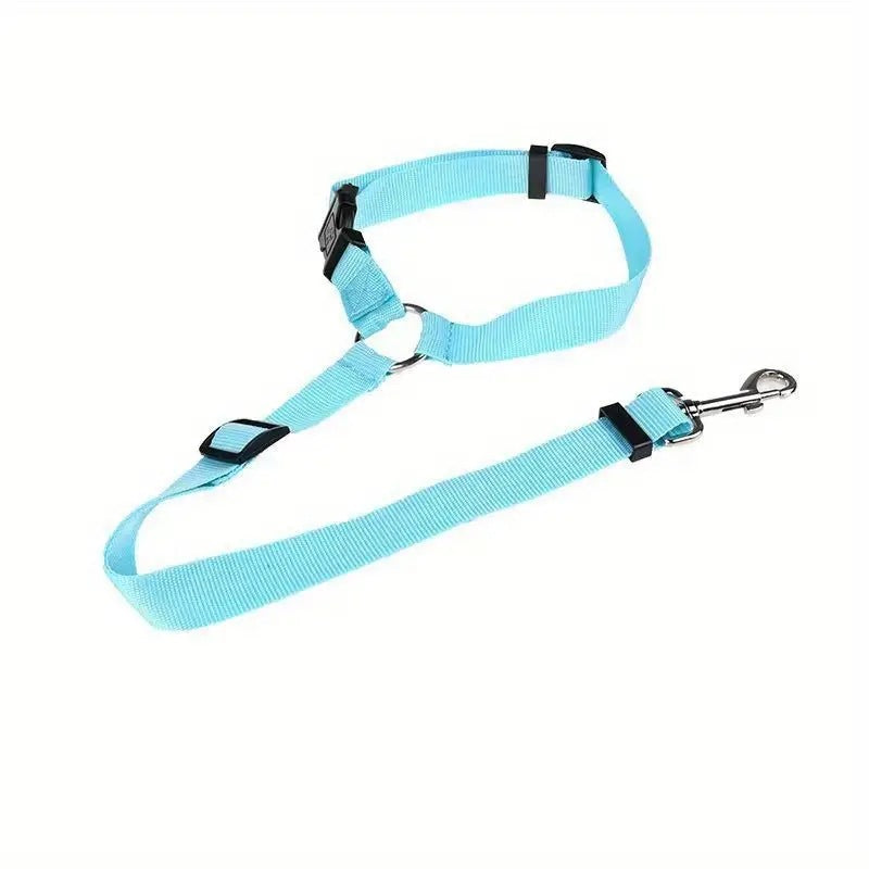 SafeRide — Adjustable Dog Car Seat Safety Harness