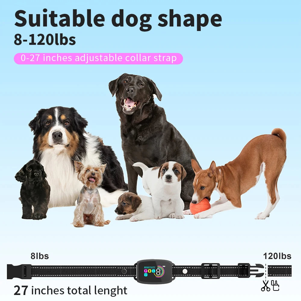 SilentShield Bark Collar - sizing guide