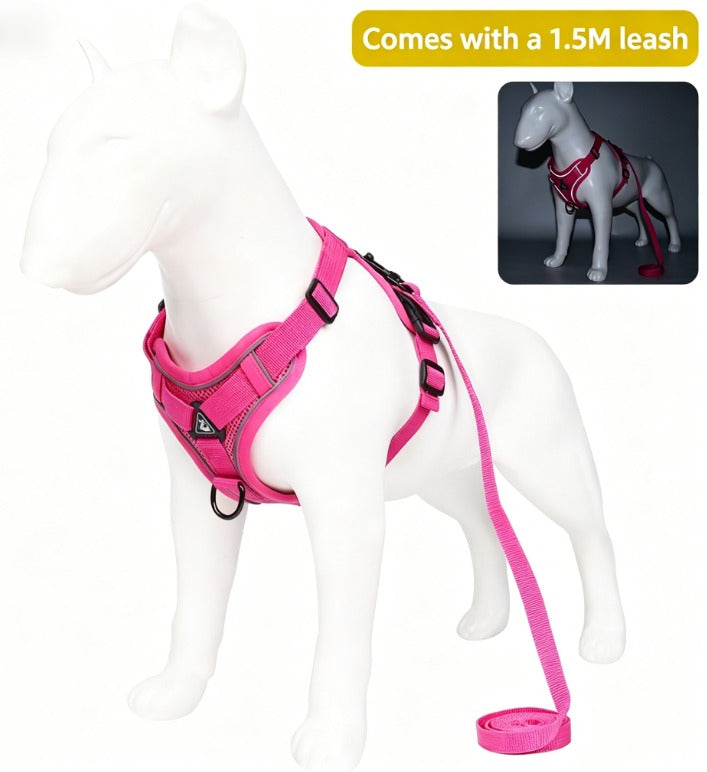 StepSafe — Reflective Breathable Cat & Dog Harness