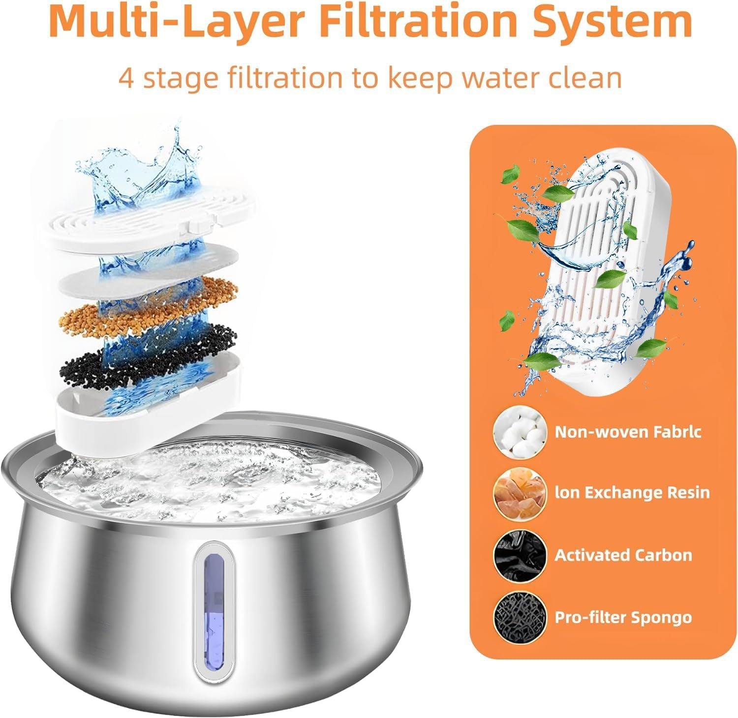 AquaFlow Pro Pet Water Fountain - view 6