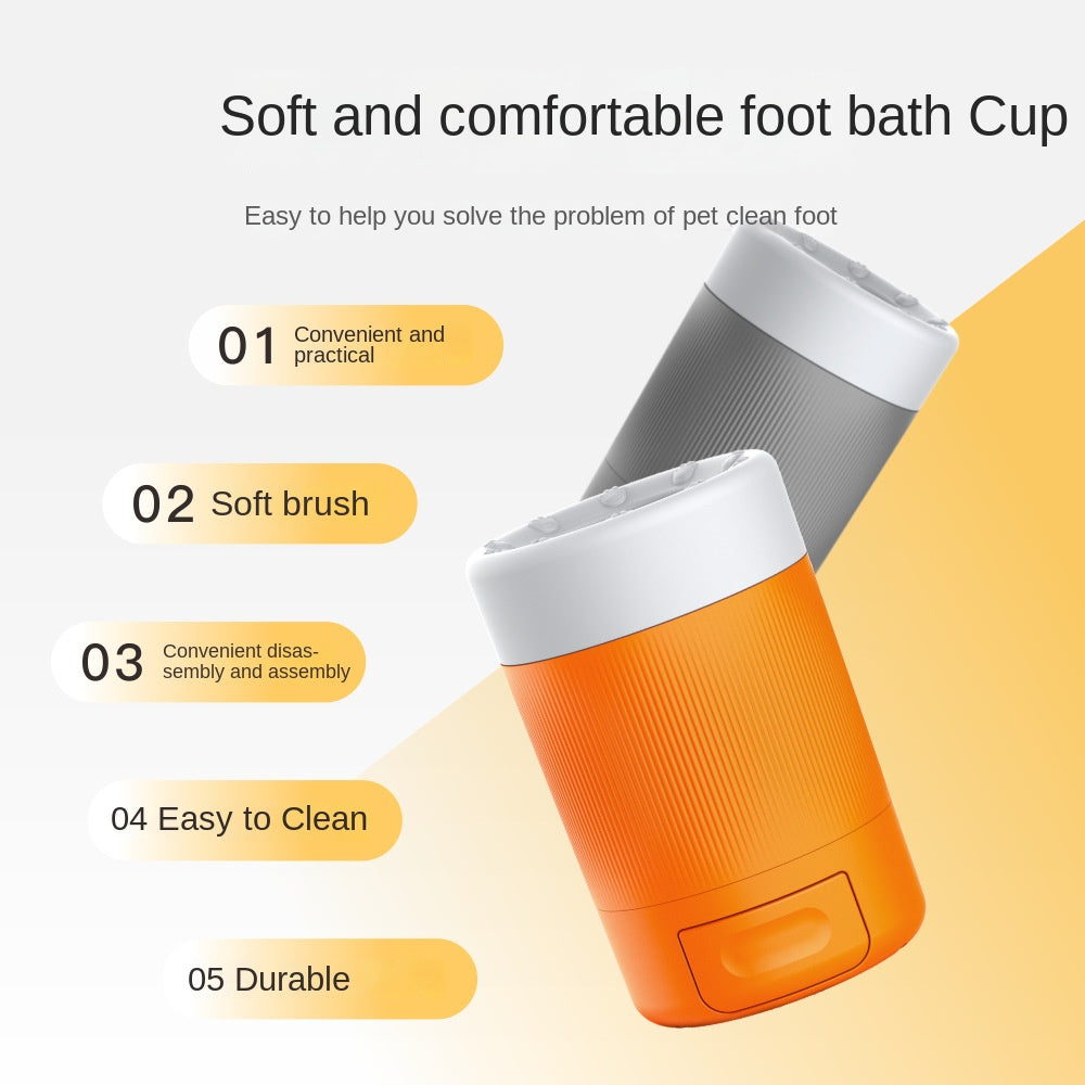 PawWash — Portable Dog Paw Cleaner Cup