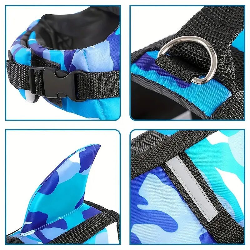 AquaPup — Adjustable Dog Life Jacket for Swimming