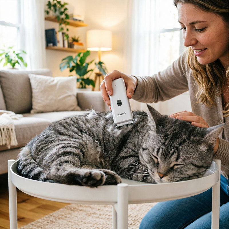 ClipPro — Quiet Waterproof Cordless Pet Clippers