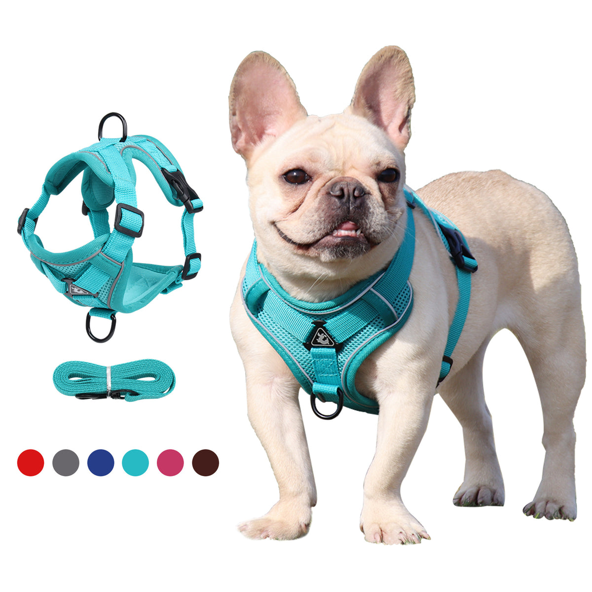 StepSafe — Reflective Breathable Cat & Dog Harness