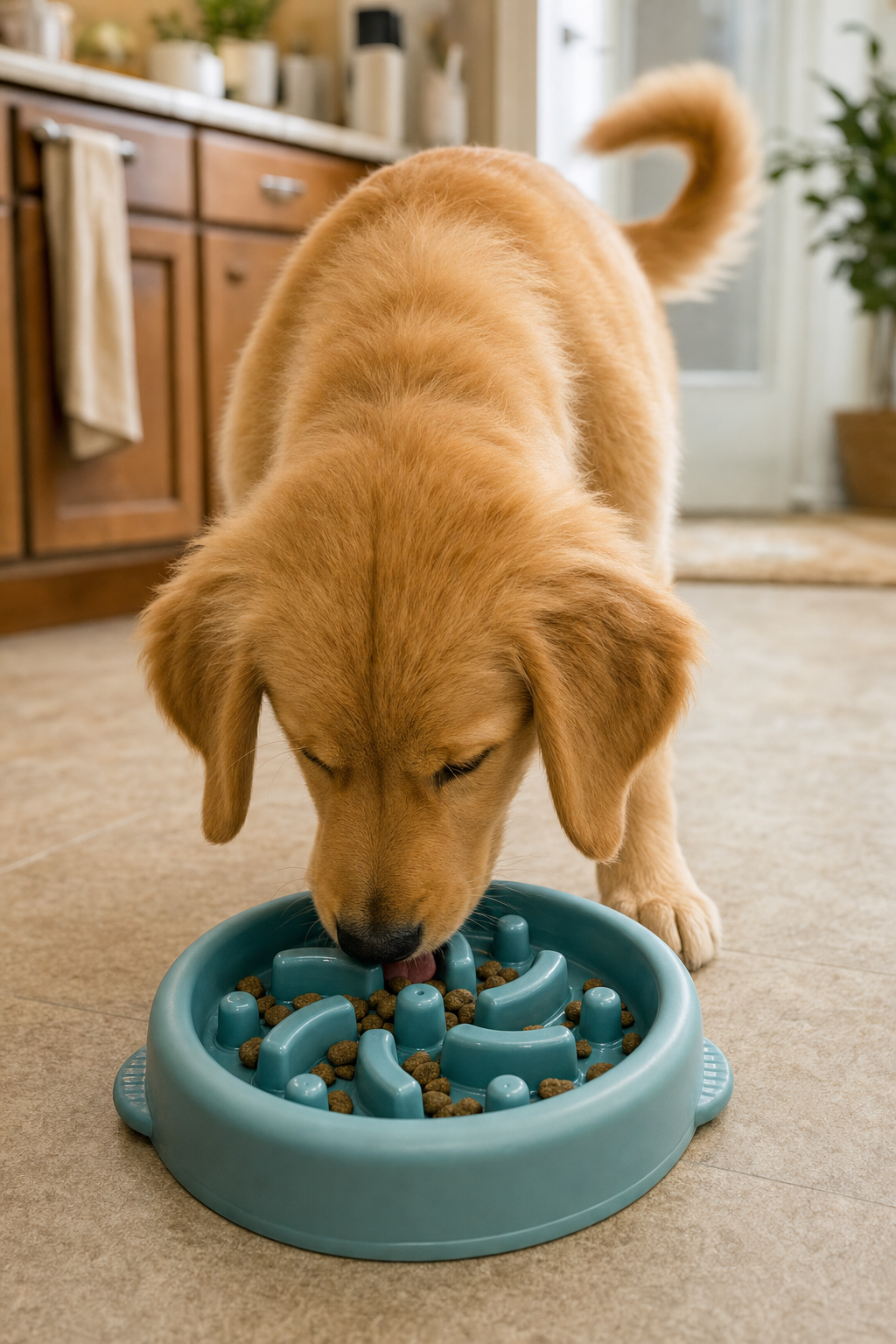 BrainBowl — Slow Feeder & Enrichment Bowl for Dogs & Cats