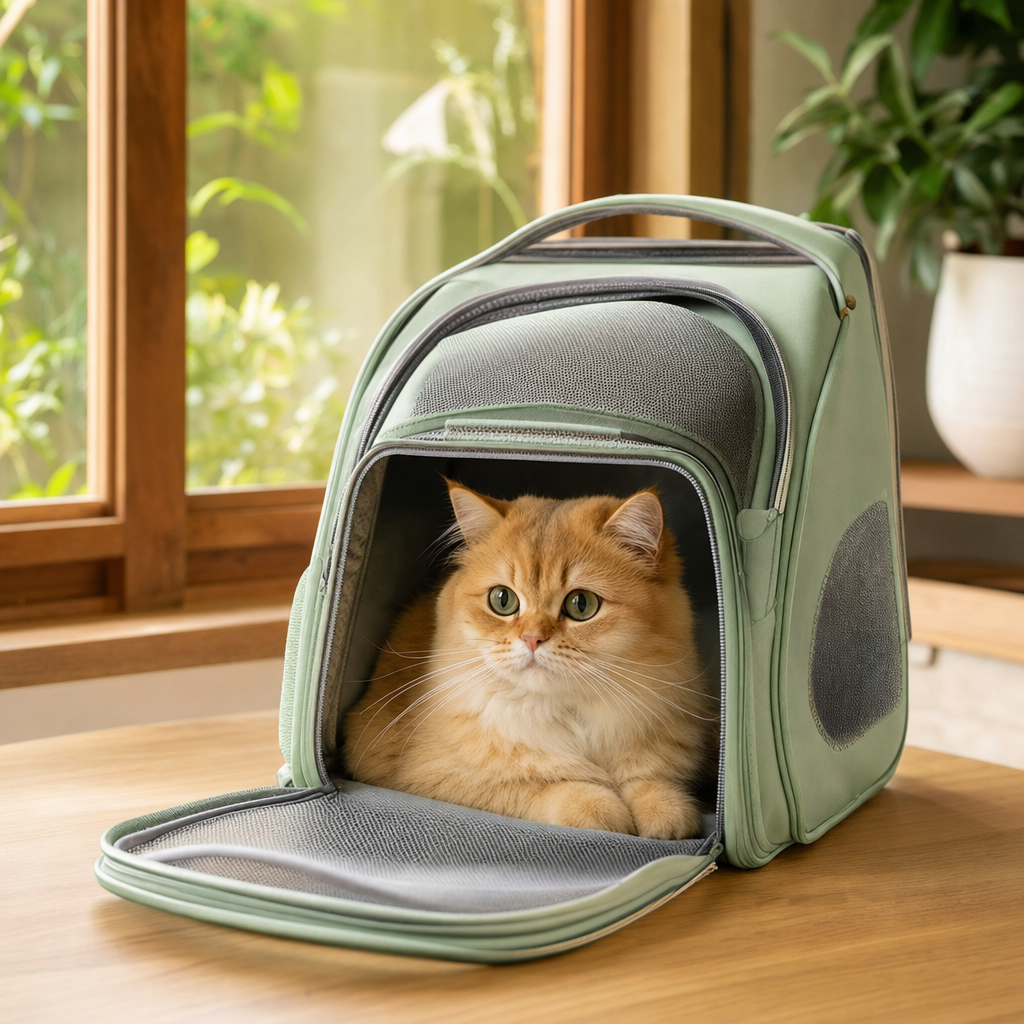 CarryPaw — Breathable Backpack Pet Carrier