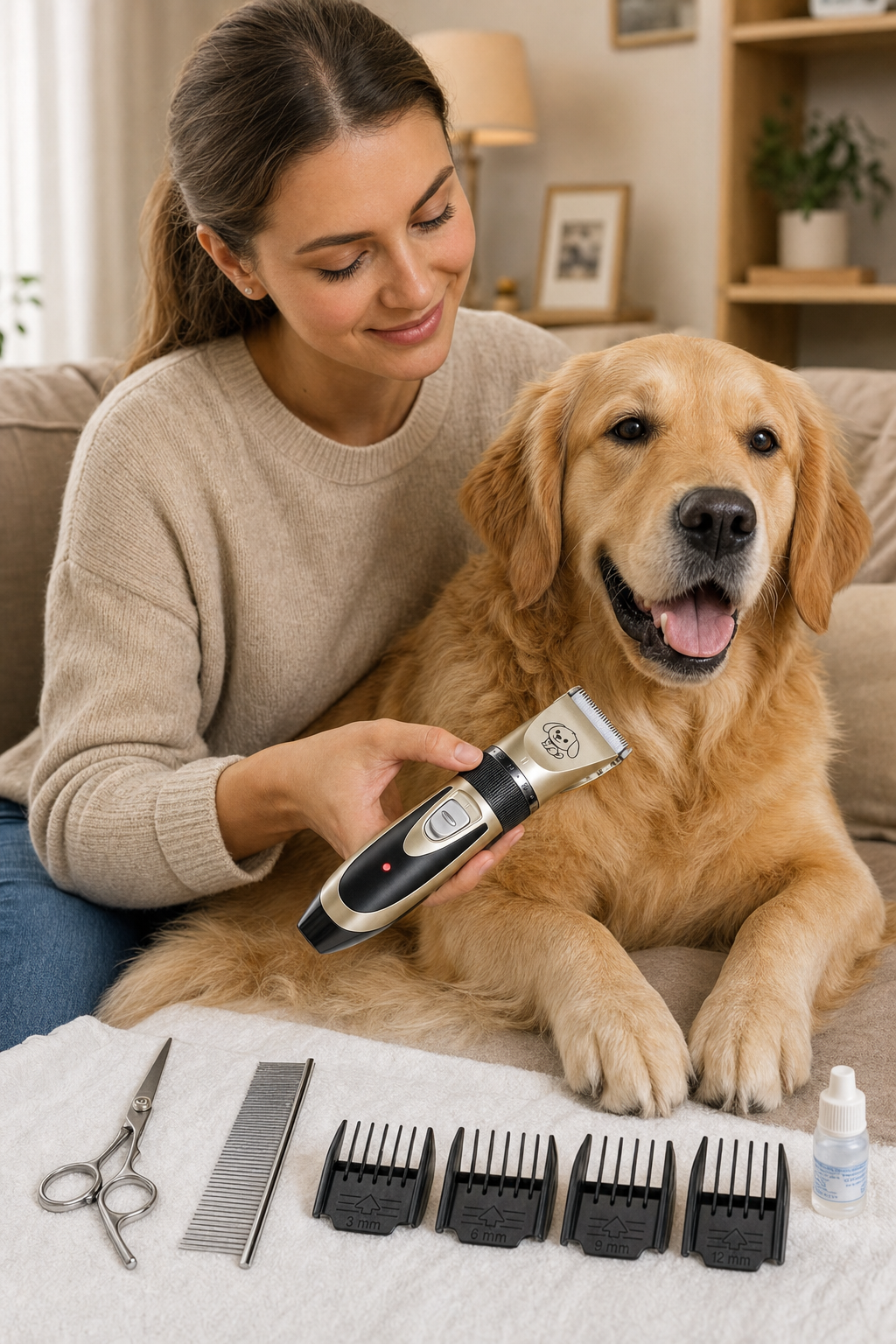 GroomPro Kit — Complete At-Home Pet Grooming Set