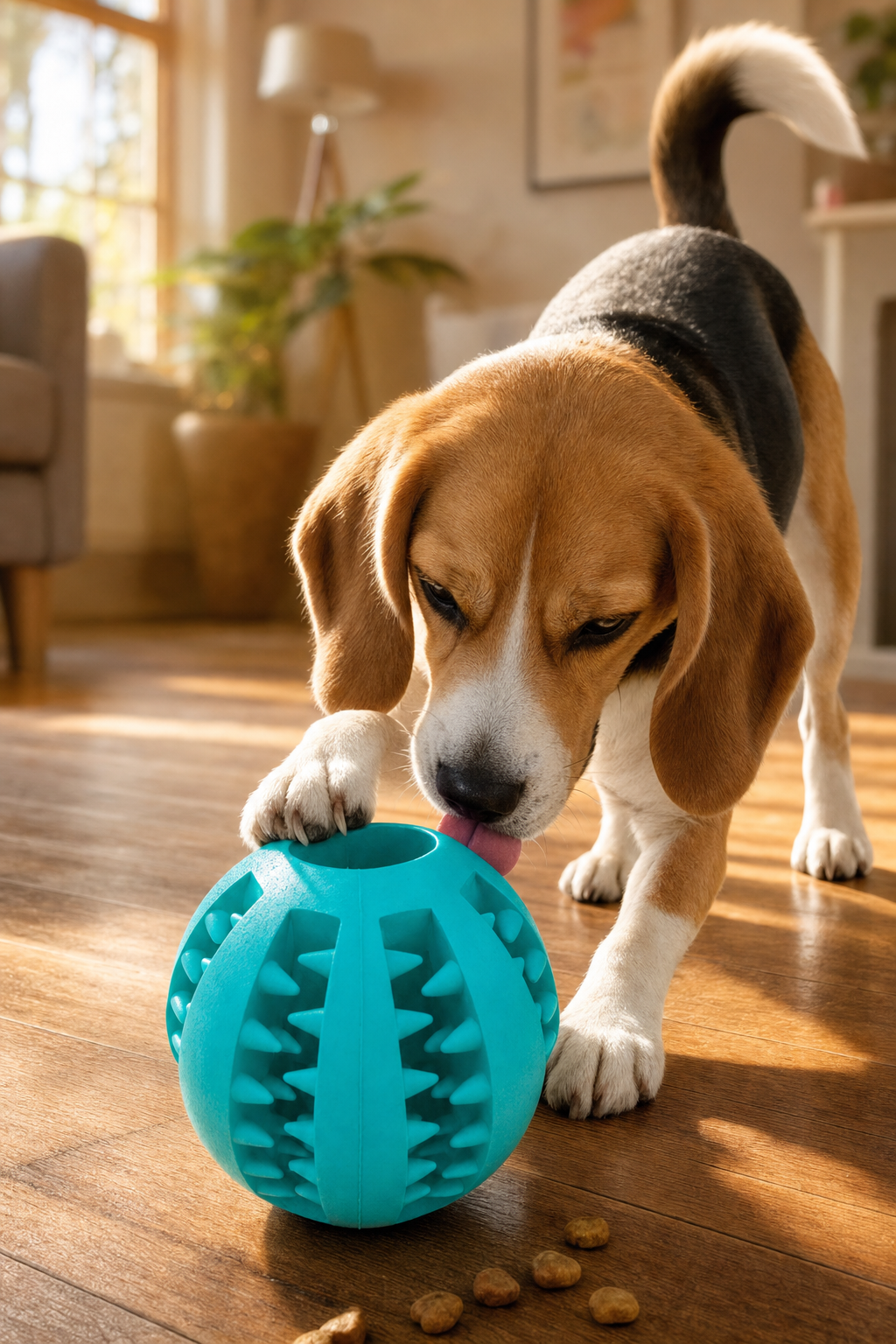 NibbleBall — Treat Dispensing Chew & Slow Feeder Toy