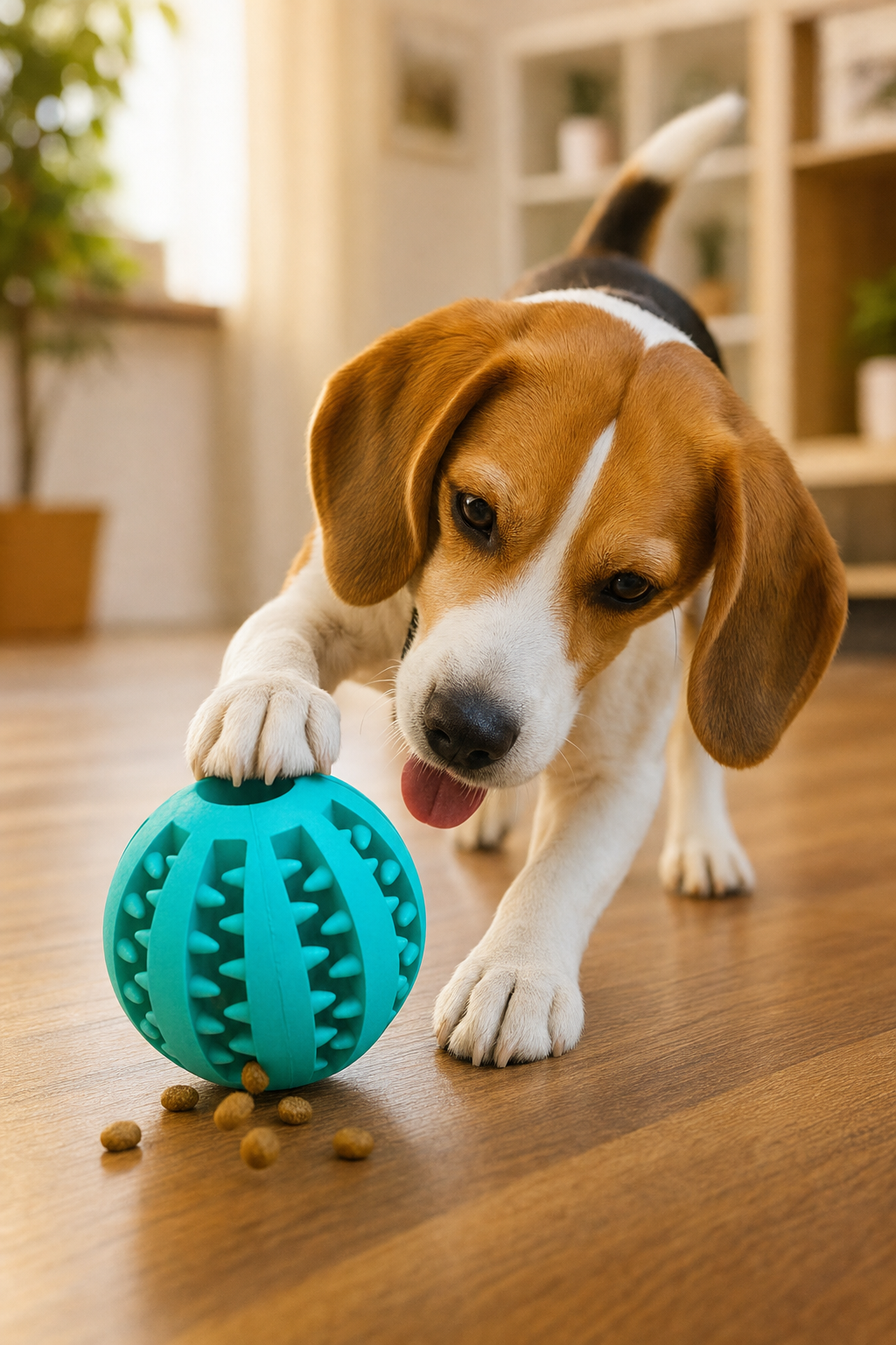 NibbleBall — Treat Dispensing Chew & Slow Feeder Toy