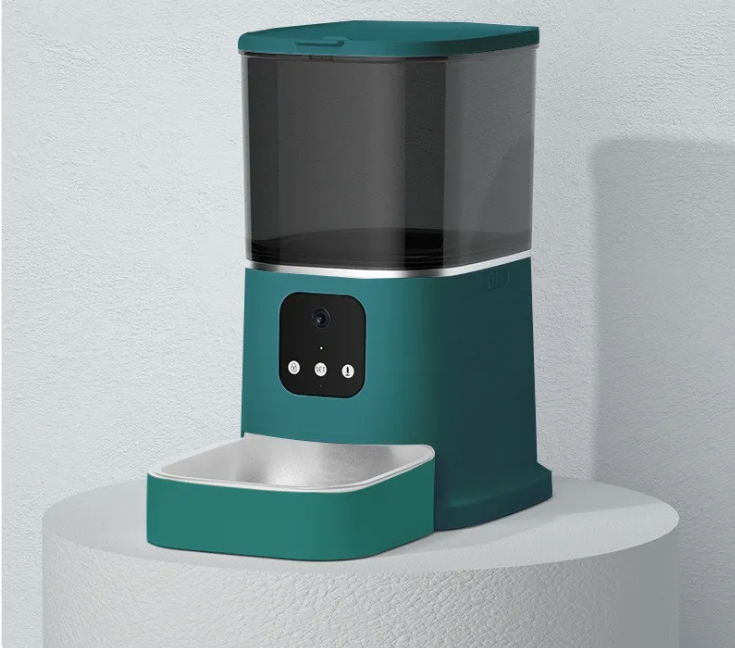PetCam Auto Feeder - Dark Green