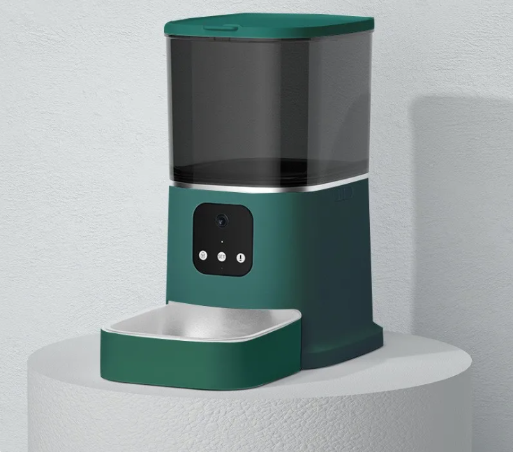PetCam Auto Feeder - Peacock Blue